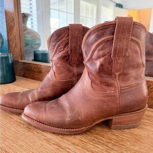 Tecovas Brown Heeled Boots